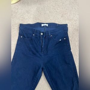 Medium Wash High Rise Skinny Jean from Loft